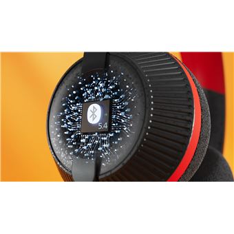 Casque supra-aural alimente par energie solaire