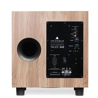 Caisson de basses Triangle Tales 340 Chêne clair