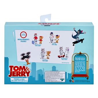 Pack de 4 figurines Tom et Jerry 8 cm