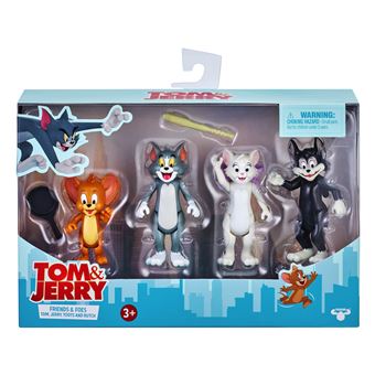Pack de 4 figurines Tom et Jerry 8 cm