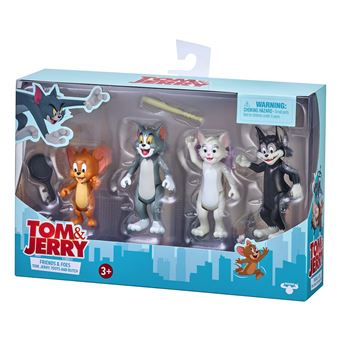 Pack de 4 figurines Tom et Jerry 8 cm