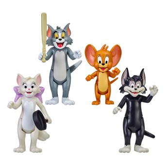 Pack de 4 figurines Tom et Jerry 8 cm