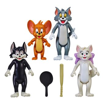 Pack de 4 figurines Tom et Jerry 8 cm