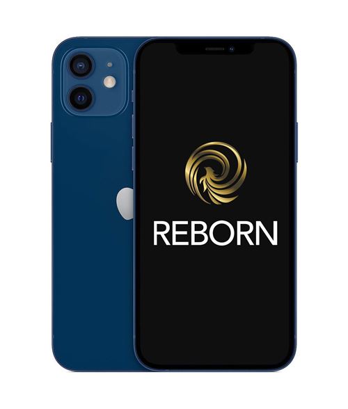 Apple iPhone 12 6,1 5G Double SIM 128 Go Bleu Reconditionné Grade A Reborn