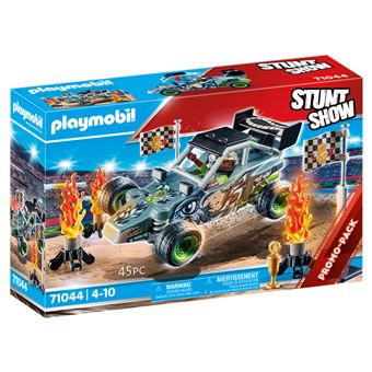 Playmobil Stuntshow 71044 Cascadeur et buggy