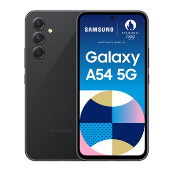 Smartphone Samsung Galaxy A54 6,4" 5G Nano SIM 128 Go Noir - 1