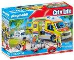 Playmobil City Life 71202 Ambulance avec effets lumineux et sonore