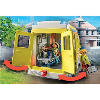 Playmobil City Life 71202 Ambulance avec effets lumineux et sonore