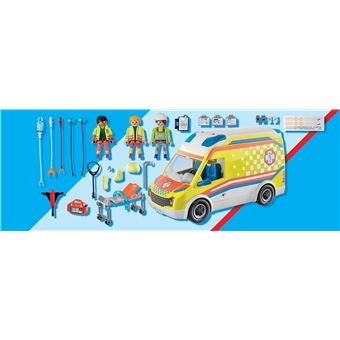 Playmobil City Life 71202 Ambulance avec effets lumineux et sonore