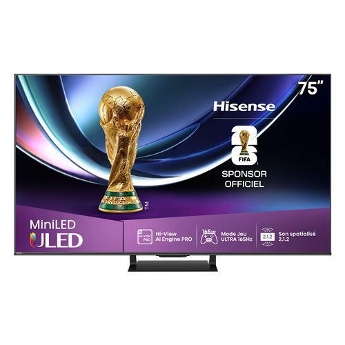 TV Hisense Mini Led 75U7Q Pro 189 Cm 2025
