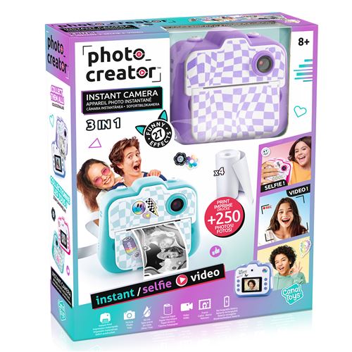 Appareil photo instantané enfant Canal Toys Violet