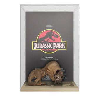 Figurine Funko Pop Movie Poster Jurassic Park Tyrannosaurus rex and Velociraptor