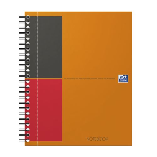 Cahier Notebook International A5+ reliure int&eacute;grale
