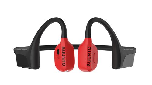 Ecouteurs à conduction osseuse sans fil Suunto Wing Bluetooth Rouge