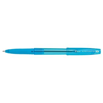 Stylo à bille Pilot Super Grip G Néon Turquoise
