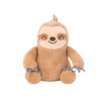 Porte-clés Mr. Wonderful peluche Paresseux Marron