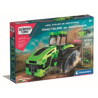Jeu de construction Clementoni Tracteurs