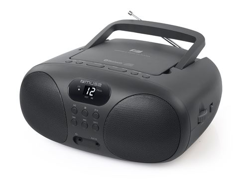 Radio Portable MUSE MD 208 BT – Bluetooth, Lecteur CD, FM - vue 6