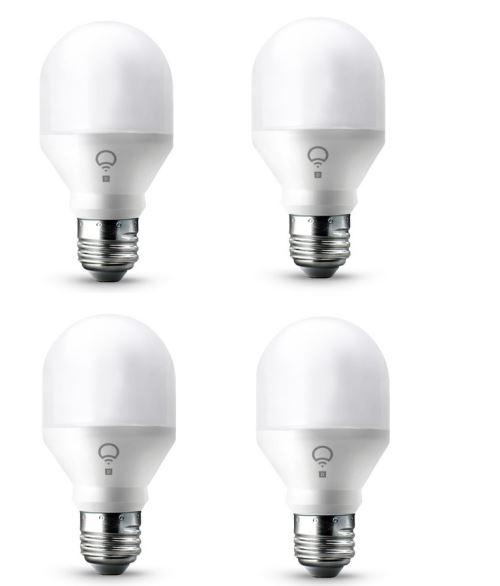 Pack de 4 Ampoules connectées LED LIFX Mini Multicouleur et Blanc WiFi E27