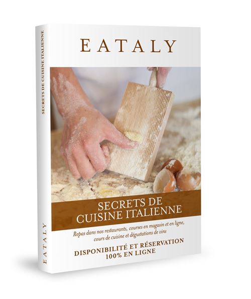 Coffret cadeau Eataly Secrets de cuisine italienne