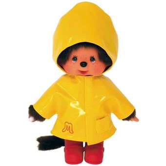 Peluche Monchhichi Ciré Iconique Jaune