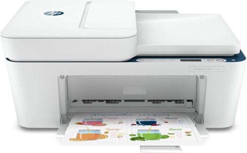 Imprimante jet d'encre HP Deskjet Plus 4130 Blanc