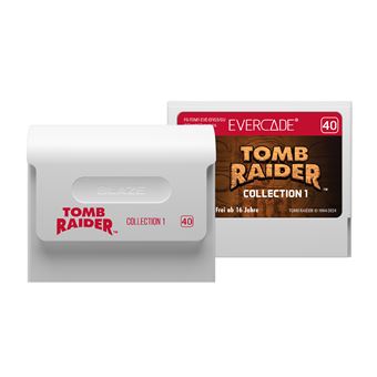 Tomb Raider Collection 1 Cartouche Evercade Numéro 40