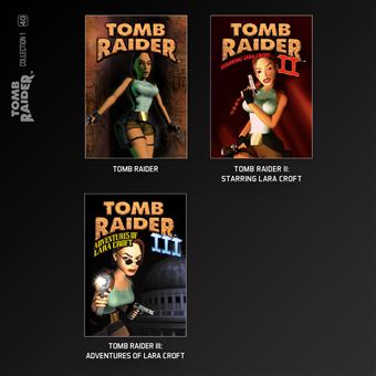 Tomb Raider Collection 1 Cartouche Evercade Numéro 40