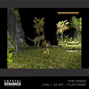 Tomb Raider Collection 1 Cartouche Evercade Numéro 40