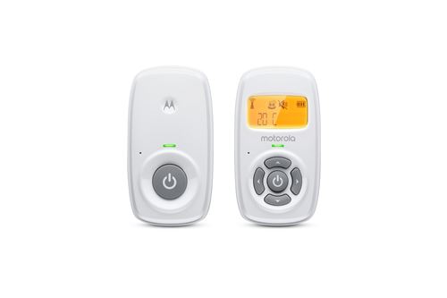 Babyphone Motorola Audio MBP 24 sans fil Dect Blanc