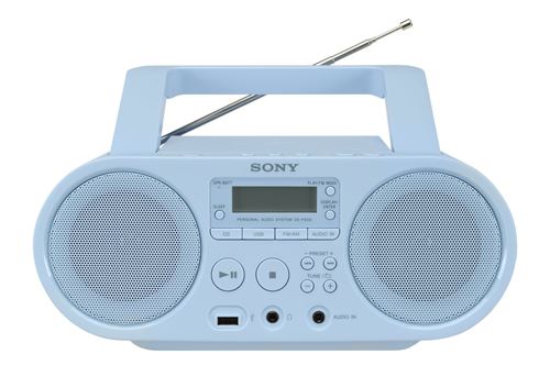 SONY BOOMBOX ZS-PS50 BLUE