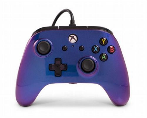 Manette Xbox One PowerA filaire Cosmos Nebula