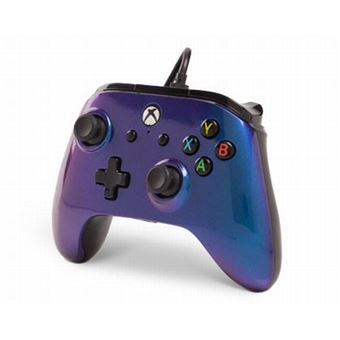 Manette Xbox One PowerA filaire Cosmos Nebula