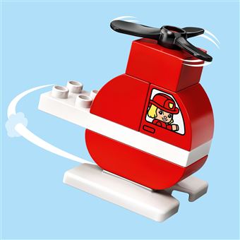 LEGO® DUPLO® 10957 Mon premier hélicoptère de pompiers et voiture de police