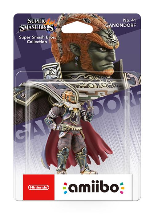 Figurine Amiibo Ganondorf Super Smash Bros Collection numéro 41