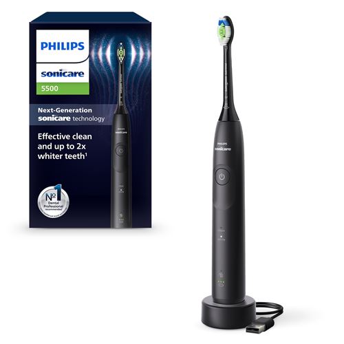 Brosse à Dents Électrique Philips Sonicare 5500 Noir Hx7111/01