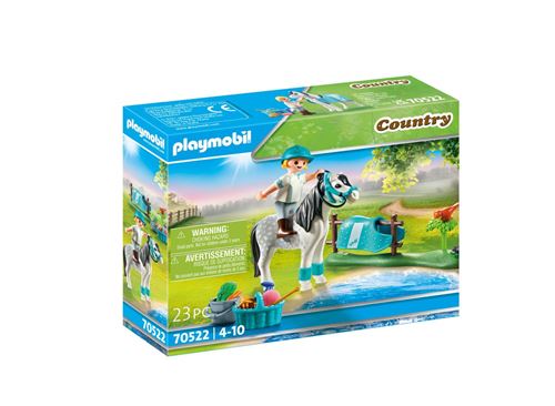 Playmobil Country 70522 Cavalière Avec Poney Gris