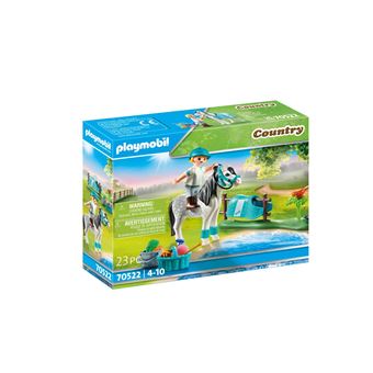 Playmobil Country 70522 Cavalière avec poney gris