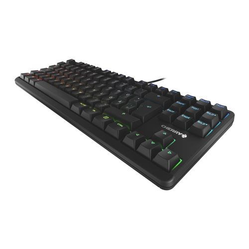 Clavier Gaming filaire Azerty Cherry G80-3000N RGB TKL Noir