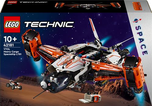 LEGO® Technic 42181 Le vaisseau spatial cargo VTOL LT81