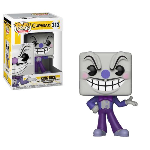 Figurine Funko Pop vinyl games cuphead King dice