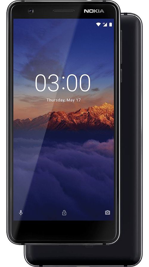 Smartphone Nokia 3.1 Double SIM 16 Go Noir