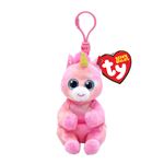 Porte-clés en Peluche Ty Beanie Bellies Skylar La Licorne