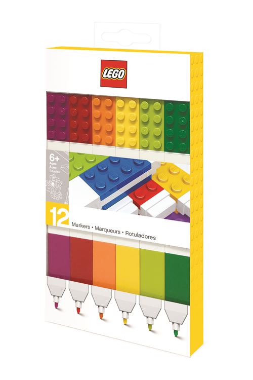 Lego Set De 12 Marqueurs Lego®