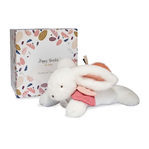 Pantin pompon Doudou et Compagnie Happy Wild Naturel