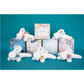 Pantin pompon Doudou et Compagnie Happy Boho 25 cm