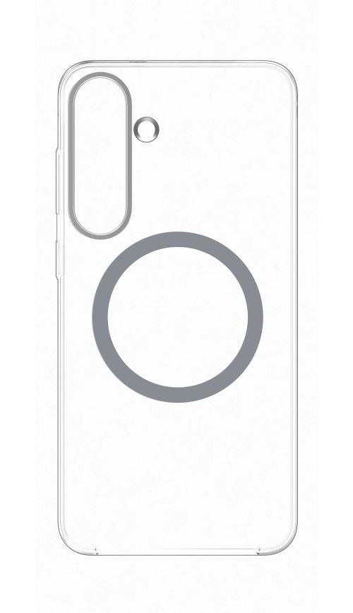 Coque magnétique pour Samsung Galaxy S25+ Transparent