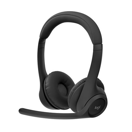 Casque PC sans fil Bluetooth Logitech Zone 300 Noir