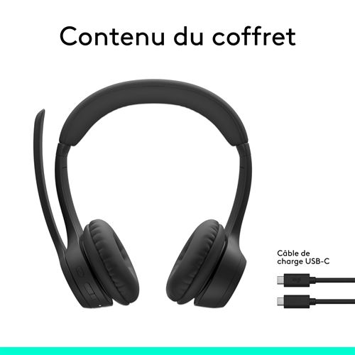 Logitech Zone 300 Draadloze Bluetooth-headset met ruisonderdrukkende