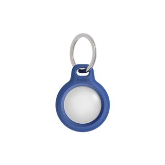 Belkin Anneau de protection avec porte-clés pour AirTag - Bleu